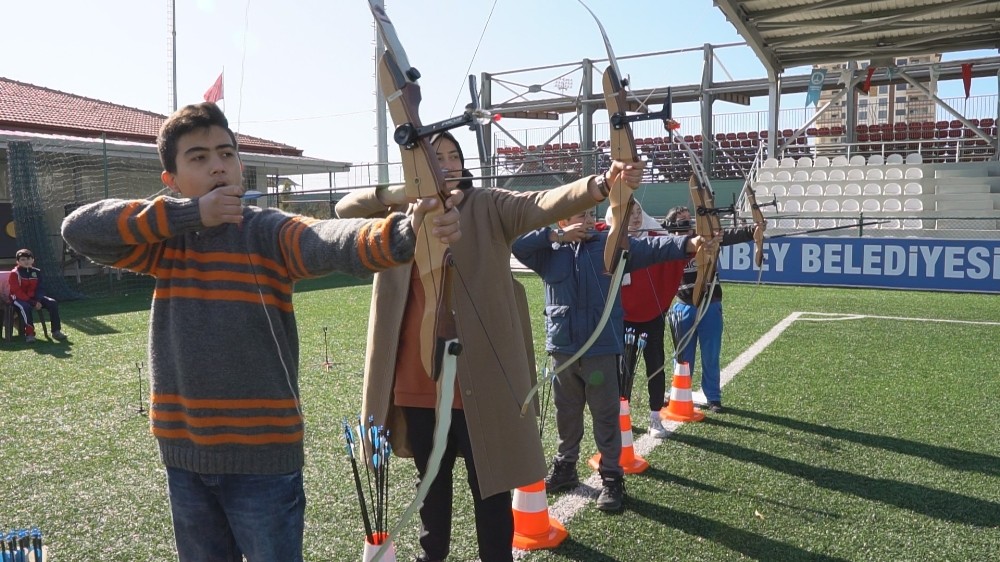 Karne tatilinde spor yaptılar 