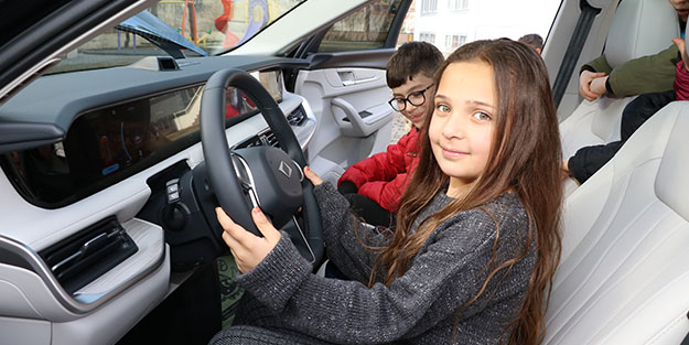 Karne töreninde "TOGG" heyecanı