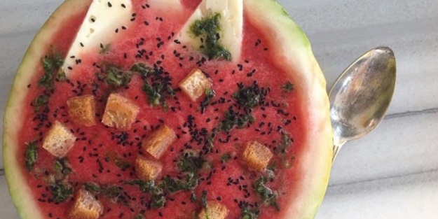 Karpuz çorbası tarifi!