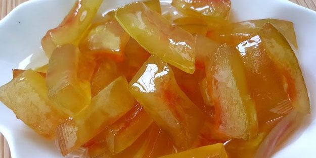 Karpuz kabuğunun faydaları nelerdir? Karpuz kabuğu ne işe yarar? Şekersiz karpuz kabuğu reçeli tarifi