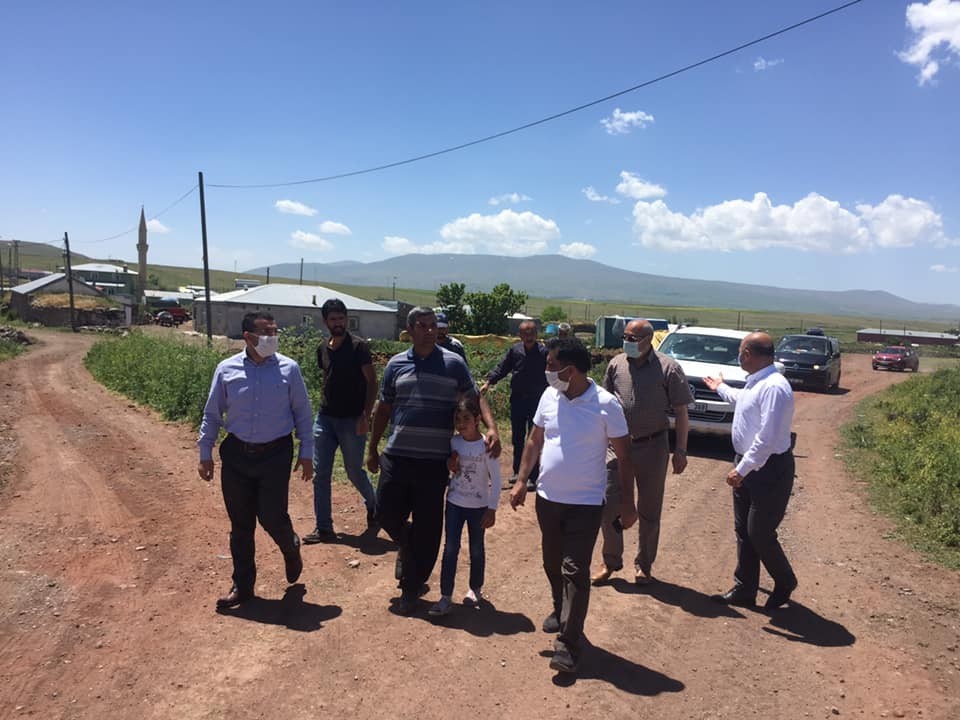 Kars AK Parti İl Başkanı Çalkın, yatırımları yerinde inceledi 