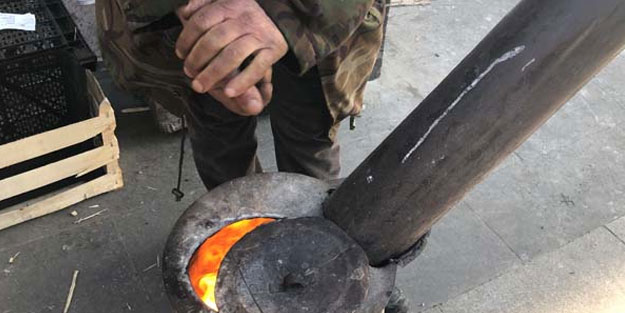 Kars eksi 26 dereceyi gördü! Caddede bunu yaptılar