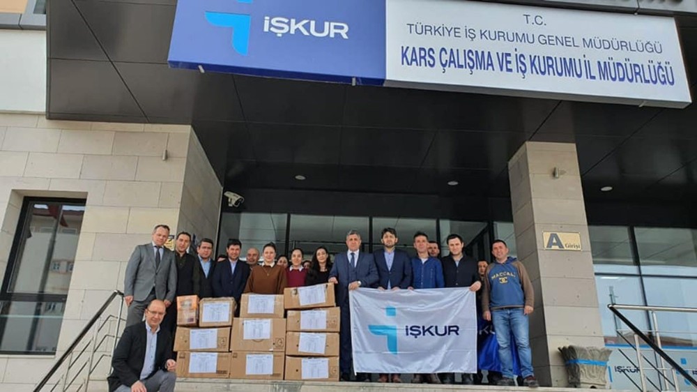 Kars İŞKUR’dan Elazığ’a anlamlı destek 