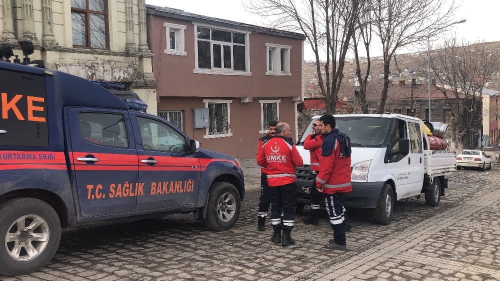 Kars UMKE Aktaş Sınır kapısına Sahra Hastanesi kuracak 