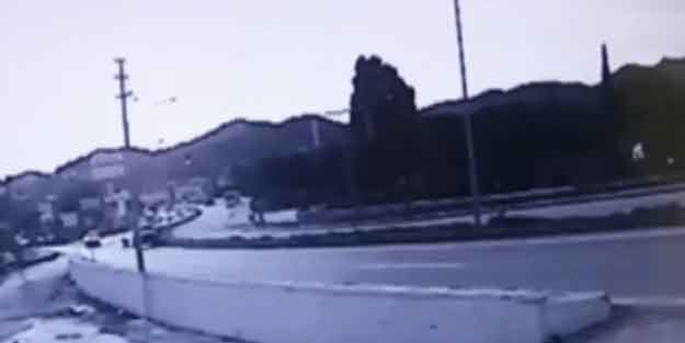 Karşıdan karşıya geçmek istedi! Sonu oldu