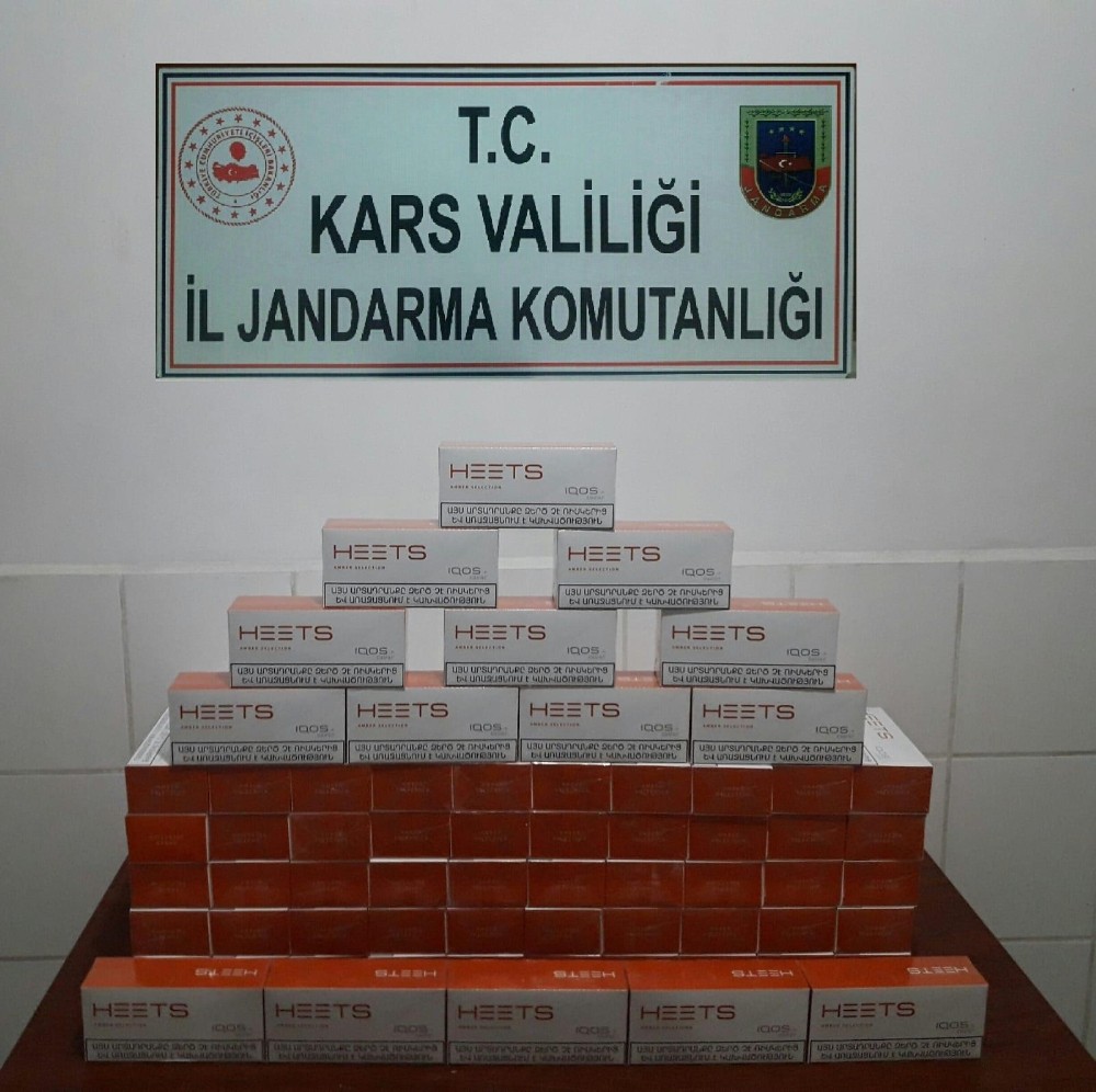 Kars’ta 30 bin lira değerinde kaçak sigara ele geçirildi 