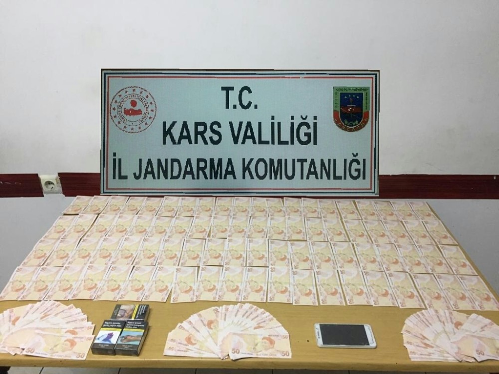 Kars’ta 360 adet sahte 50 lira ele geçirildi 