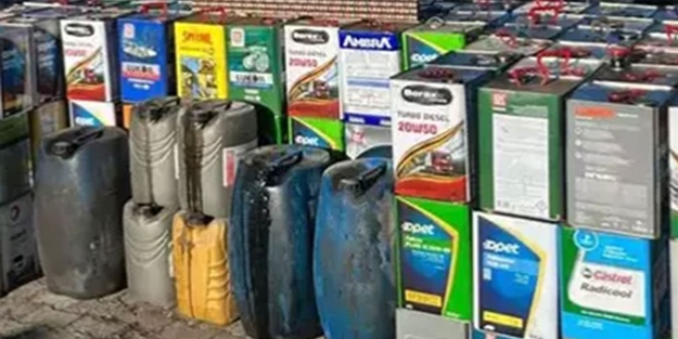 Kars'ta 5 ton 220 litre kaçak akaryakıt ele geçirildi