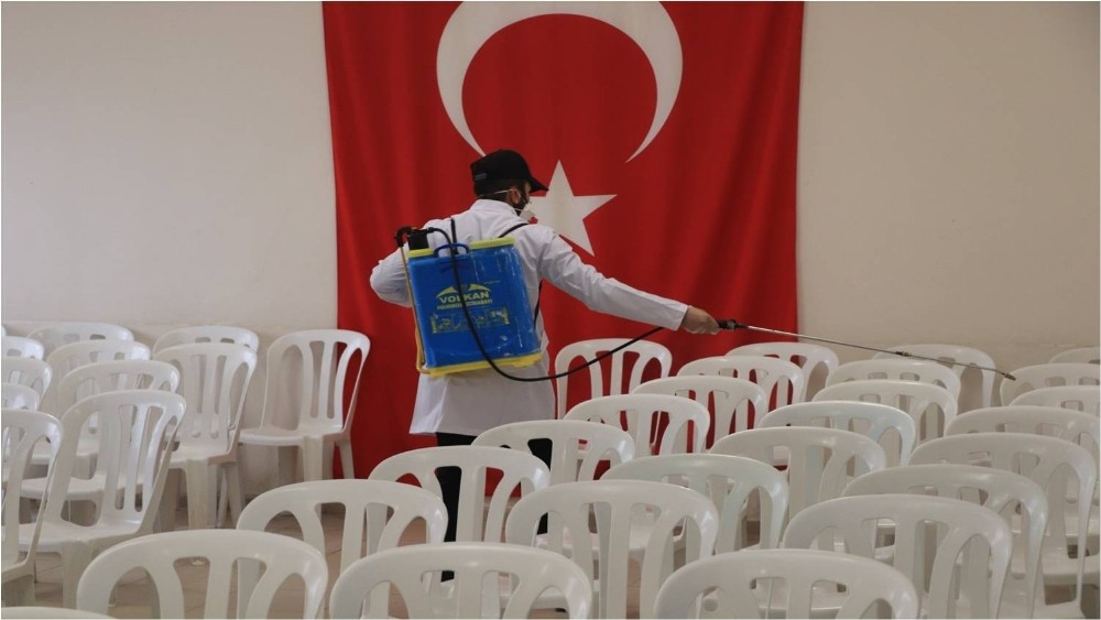 Kars’ta cezaevlerinde koronavirüs tedbirleri 