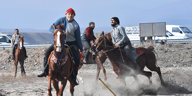 Kars'ta cirit heyecanı