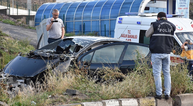 Kars'ta kaza yapan uzman çavuş hayatını kaybetti