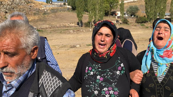 Kars'ta Sedanur, gözyaşlarıyla uğurlandı