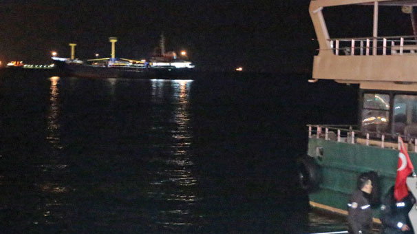 Kartal adalar iskelesi açıklarında sıcak dakikalar
