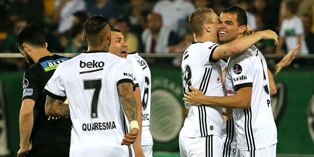 Beşiktaş Akhisar'ı 3'ledi! 3-0