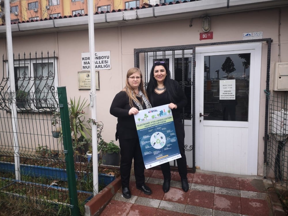 Kartal Belediyesi başlattığı geri dönüşüm kampanyası ile otizme dikkat çekiyor 
