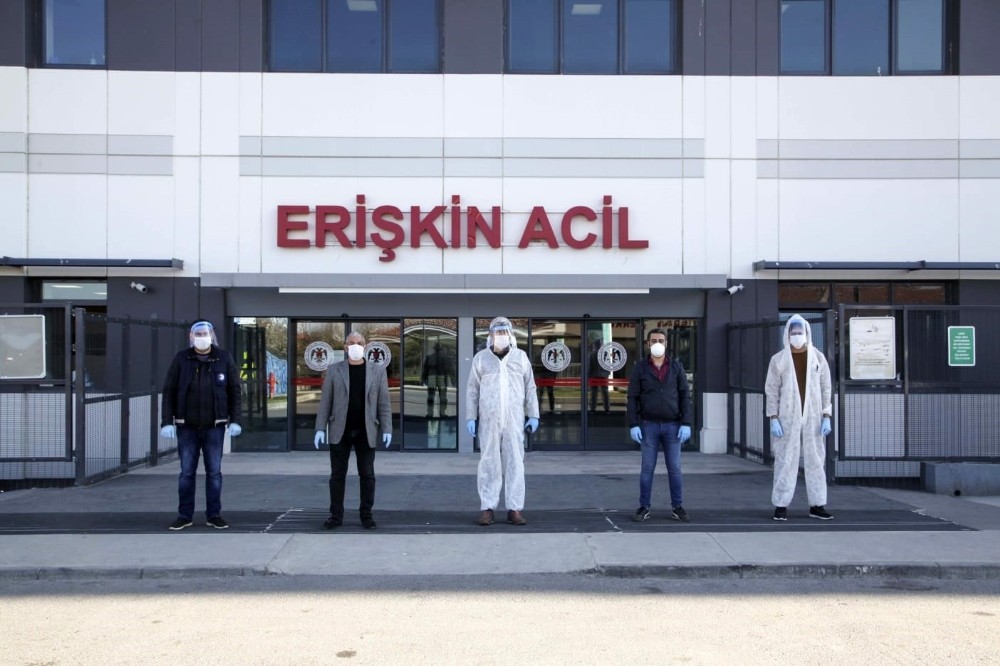 Kartal Dr. Lütfi Kırdar Eğitim ve Araştırma Hastanesi dezenfekte edildi 