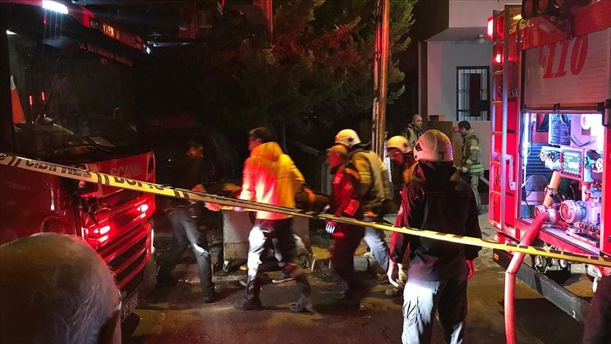 Kartal'da yangında 1 kişi öldü, 5 kişi yaralandı