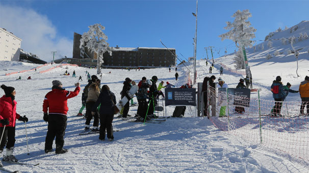 Kartalkaya'da doluluk yüzde 98...