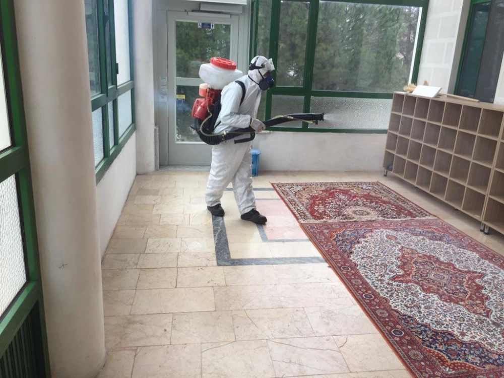 Kartepe Belediyesi camileri ibadete hazırladı 