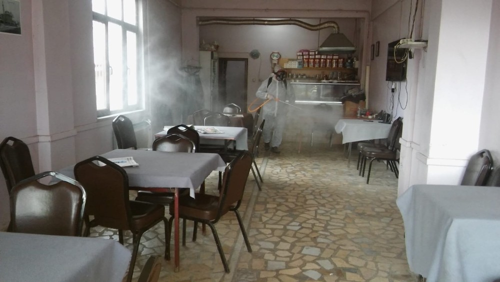 Kartepe’de dezenfekte çalışmaları aralıksız sürüyor 