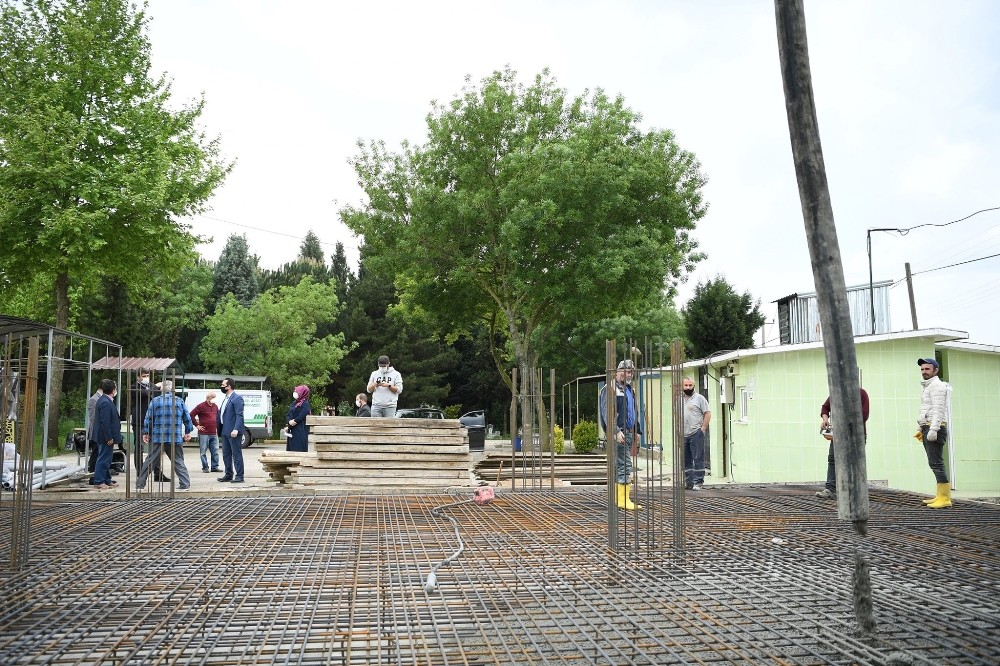 Kartepe’de modern gasilhanenin temeli atıldı 
