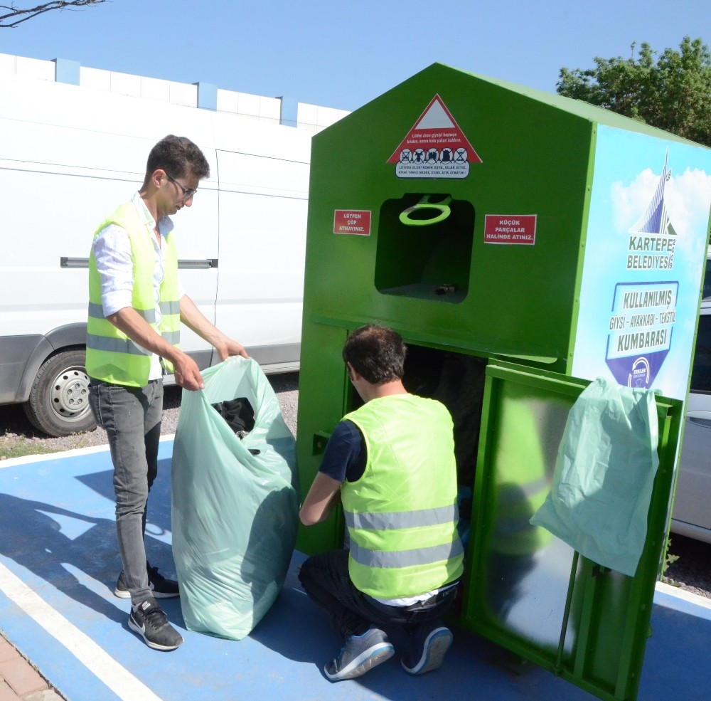 Kartepe’de tekstil atıkları ekonomiye kazandırılıyor 