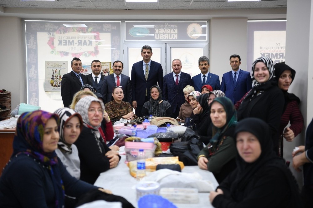 Kartepeli kadınlar üretirken kazanacak 