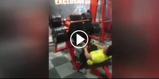 Kas yapmak isterken bacaklarından oldu!