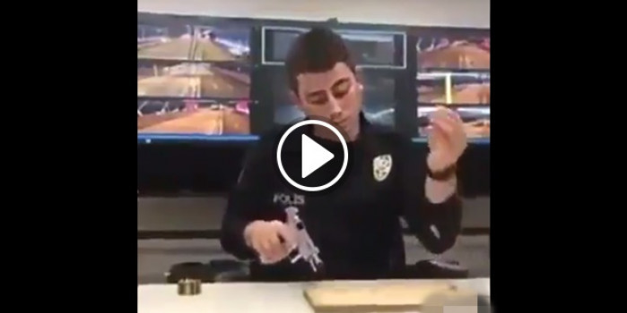 Kasap Nusret'e polisimizin videolu cevabı!