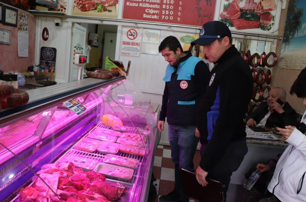 Kasaplarda gıda güvenliği denetimi devam ediyor