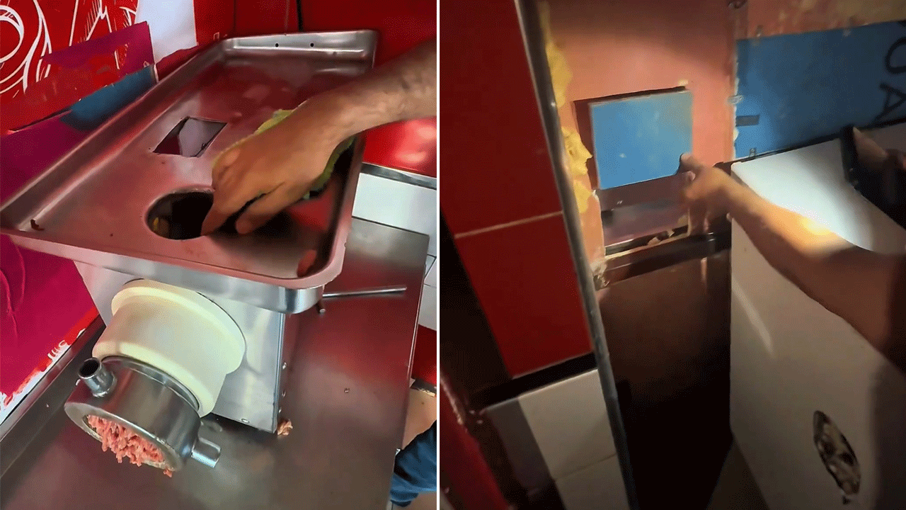 Kasapta akıl almaz düzenek! Temiz etler kasaba, bozuk etler vatandaşa