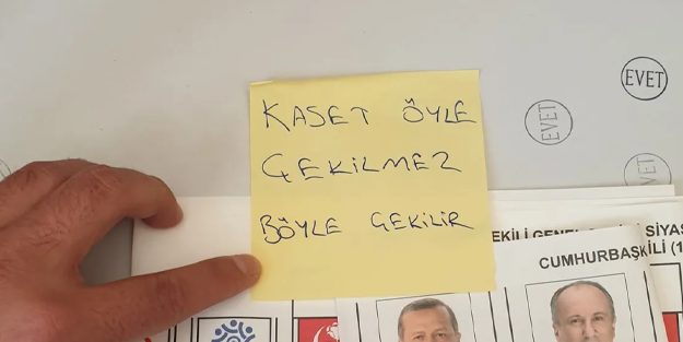 Kaset öyle çekilmez böyle çekilir! Memleket partili seçmen öyle bir şey yaptı ki....