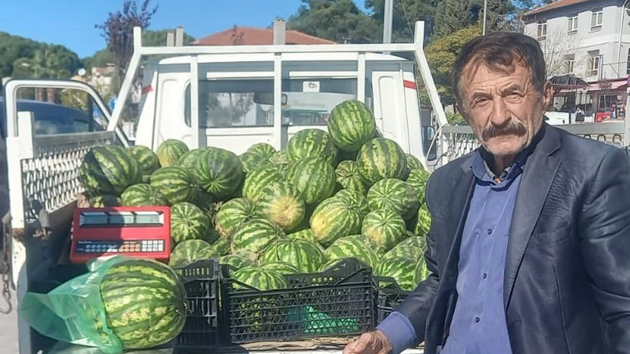 Kasım karpuzları… Sıcak hava hasadı uzattı, karpuz tezgahtan inmiyor