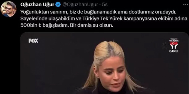 Kaşımaya devam ediyor! Bi sus be adam...