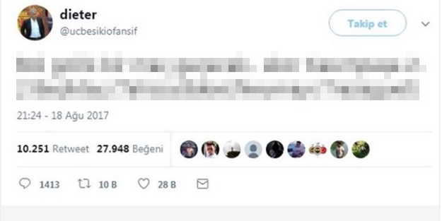 Kasımpaşa-Beşiktaş maçını sallayan tweet!