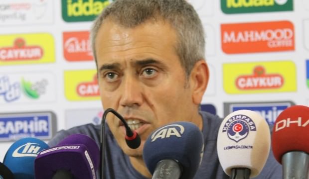 Kasımpaşa Teknik Direktörü Özdeş: Galatasaray maçı gibi oldu...