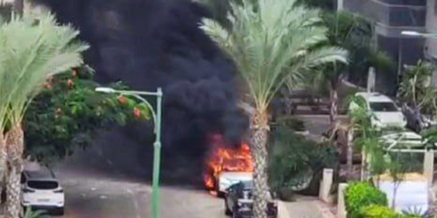 Kassam Tugayları işgal altındaki Askalan'a füze fırlattı: Yaralılar var