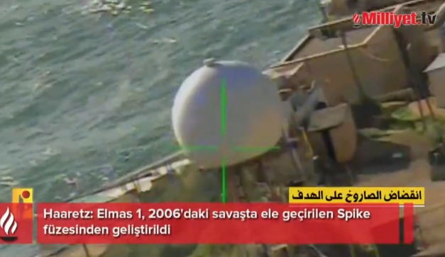 Kassam Vurdu! Spike ganimetinden Elmas 1 çıktı, görüntünün perde arkası aralandı