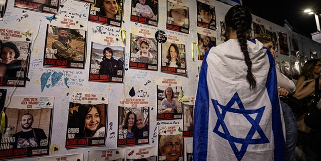 Kassam yayınladı! İsrailli kadın esirden Netanyahu'ya karşı sokak çağrısı