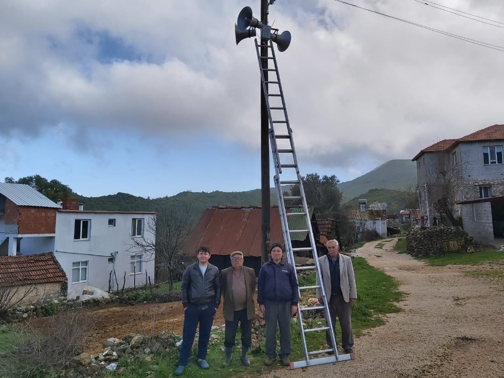 Kaş’ta 54 Mahalleye Anons Sistemi 