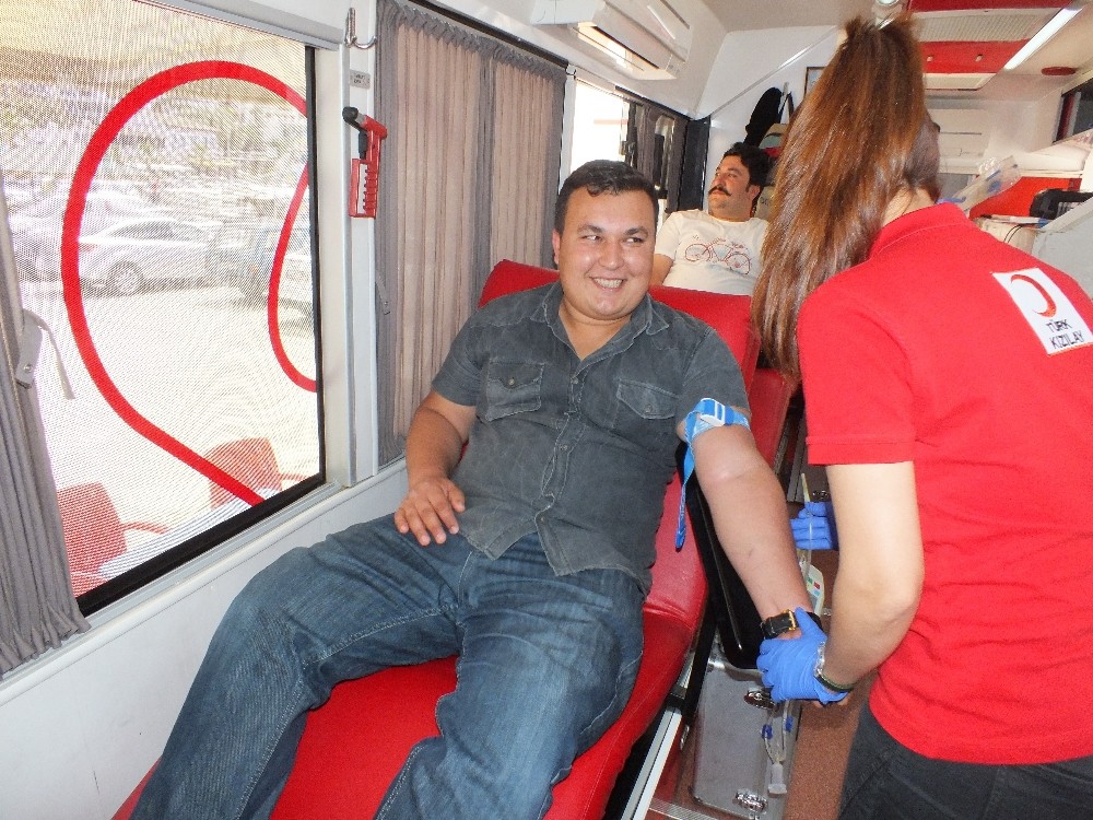 Kaş’ta kan bağışı kampanyası 