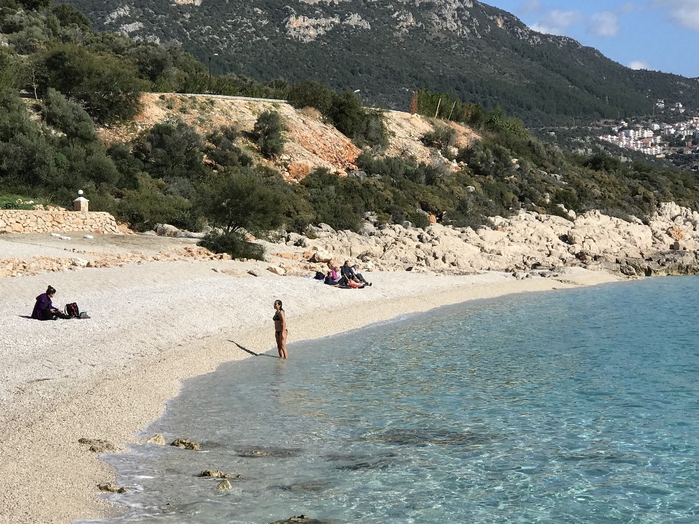 Kaş’ta ocak ayında deniz keyfi 