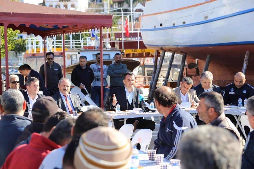 Kaş’ta turizm toplantısı yapıldı 