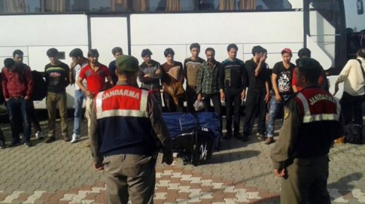 Kastamonu’da 155 kaçak göçmen yakalandı