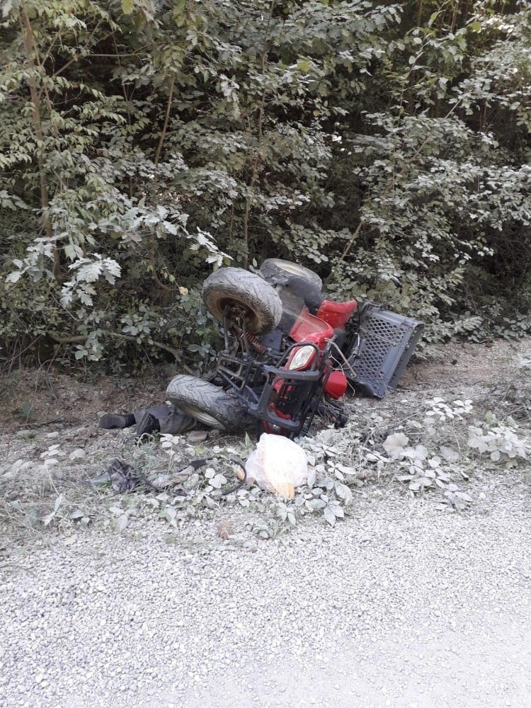 Kastamonu’da ATV devrildi: 1 ölü 