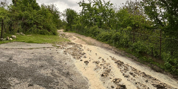 Kastamonu’da dolu yağışı etkili oldu