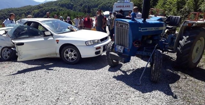 Kastamonu'da feci kaza: 1 ölü, 2 yaralı