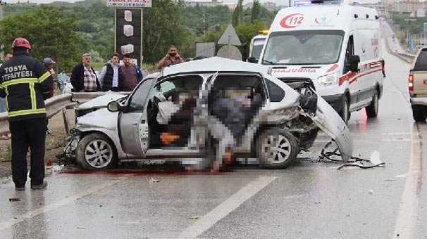 Kastamonu'da karşı şeride geçti ölüm saçtı!