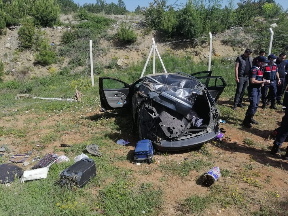 Kastamonu’da otomobil takla attı: 5 yaralı 