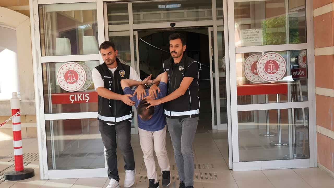 Kastamonu'da rezidansa uyuşturucu serası kuran zehir tacirine darbe! Hakem karşısına çıkarılan şüpheli tutuklandı!